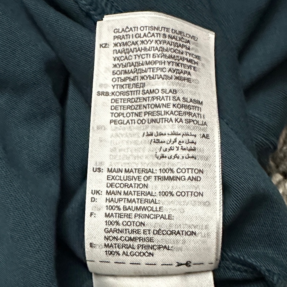 New Adidas Men's Dark Teal Short Sleeve Tee - Picture 4 of 5